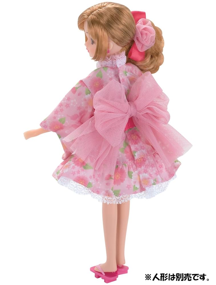 リカちゃん⑬ Amazon.co.jp: リカちゃん ドレス LW-13 おまつりピンク : おもちゃ